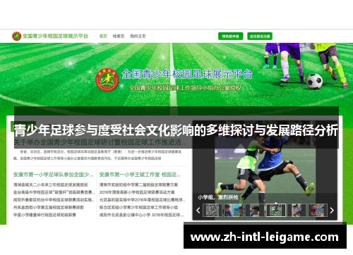 青少年足球参与度受社会文化影响的多维探讨与发展路径分析 青少年足球参与度受社会文化影响的多维探讨与发展路径分析